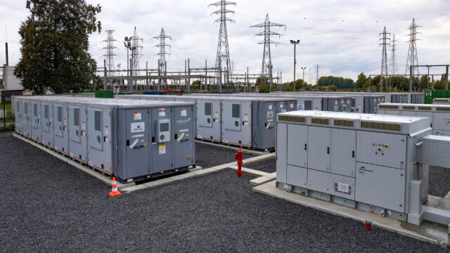 Battery energy storage system (BESS) Kairos in Belgium